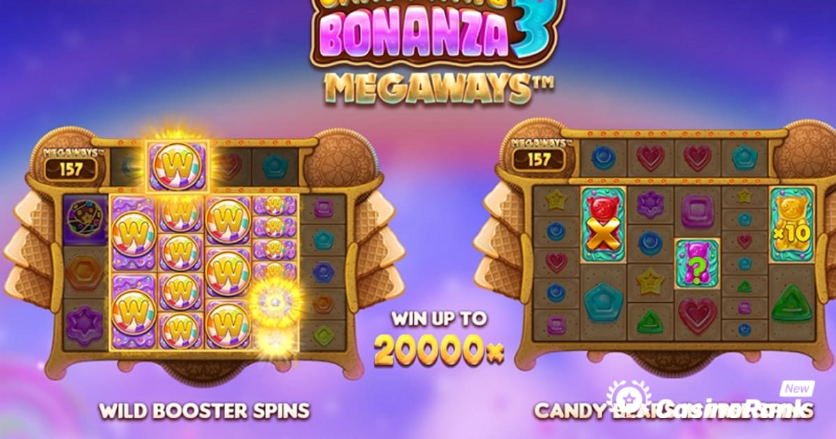 A Stakelogic édes élményt nyújt a Candyways Bonanza 3 Megaways játékban
