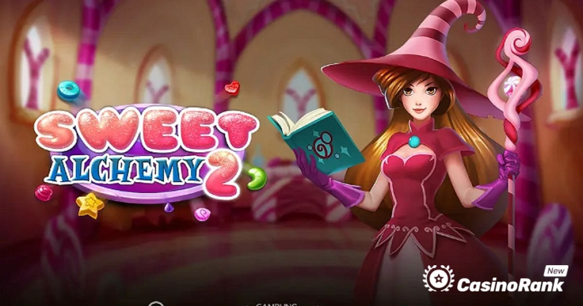 A Play'n GO bemutatkozik a Sweet Alchemy 2 nyerőgépben