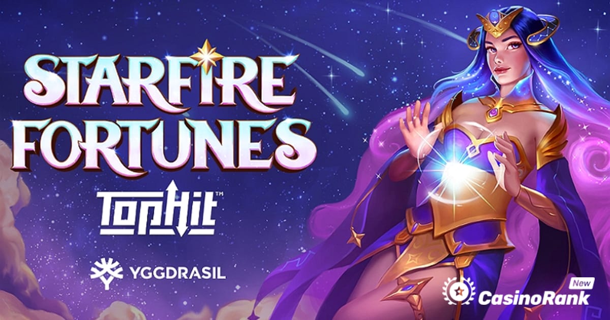 Yggdrasil új játékszerelőt mutat be a Starfire Fortunes TopHitben